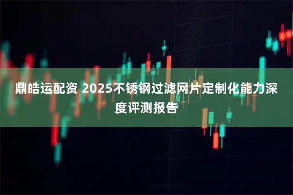 鼎皓运配资 2025不锈钢过滤网片定制化能力深度评测报告